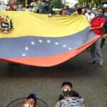Extrabajadores de la Faja del Orinoco protestaron en Maturín por pagos atrasados