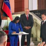 Presidenta Rodríguez al promulgar Ley de Amnistía: Hay que saber pedir perdón y saber recibir perdón