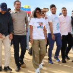 Presidenta encargada Delcy Rodríguez conversó con la directora del FMI