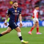 Kvaratskhelia fue elegido como el mejor jugador de la Champions