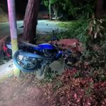 Accidente en la vía hacia Portachuelo sentido Tacarigua