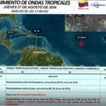 INAMEH monitorea a «Dolly» ante paso de onda tropical