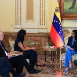 Delcy Rodríguez recibe a la directora del PNUD para coordinar evaluación tras los sismos