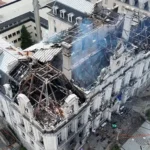 Un detenido en Francia por el incendio del Ayuntamiento de Limoges